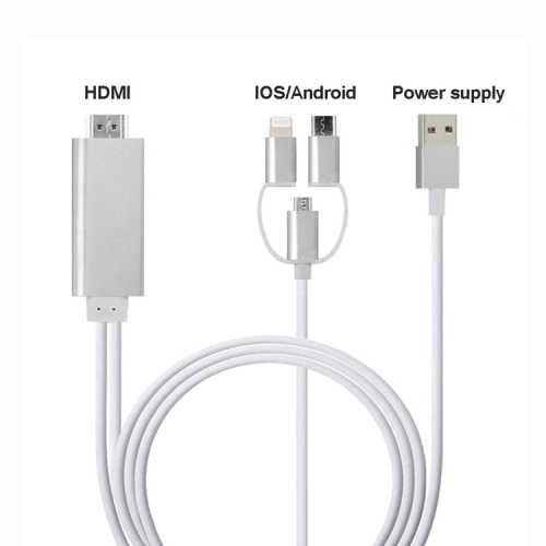 3 in 1 HDMI to USB Cable