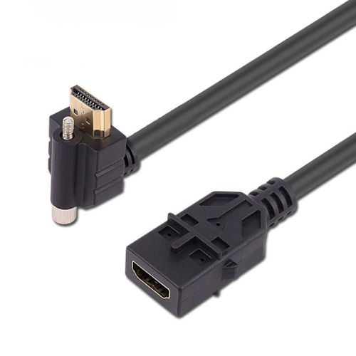Angled Gold-plated HDMI Cable