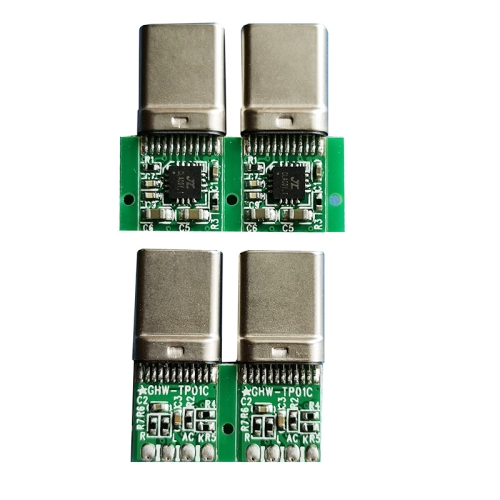 Custom TYPE-C 24p USB3.1 connecor with smart chip PCBA